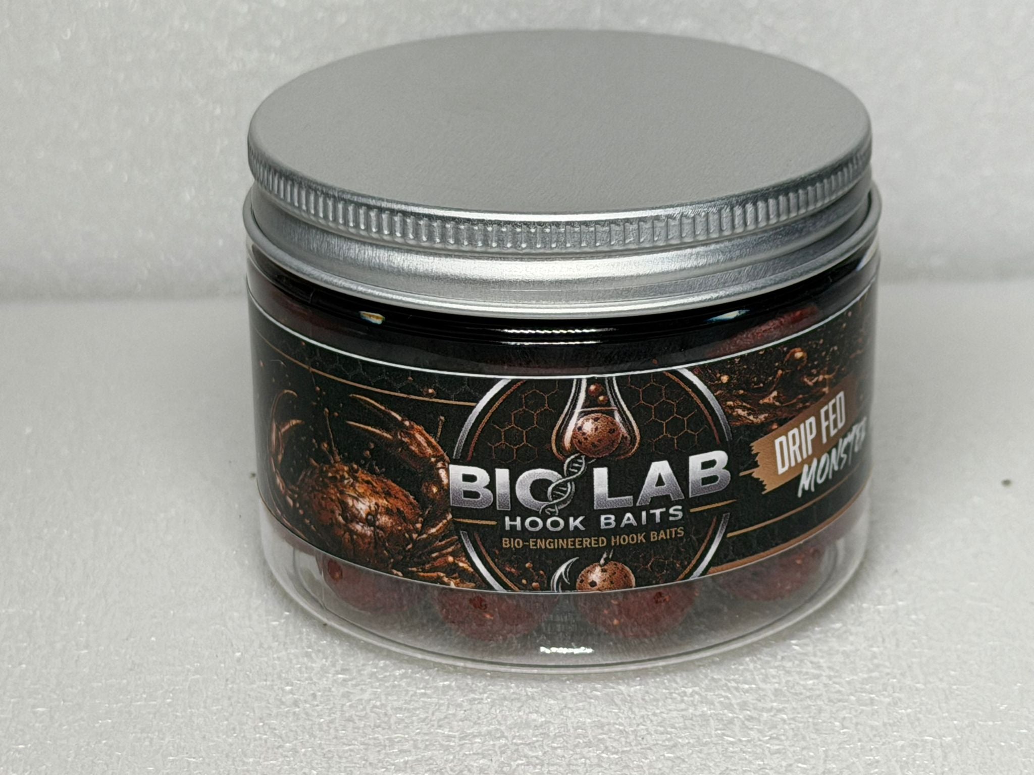 Amino Heat Wafters &amp; Pop-Ups




Developed for anglers who demand the very best, Amino Heat Wafters &amp; Pop-Ups are infused with a premium blend of meat proteins, spicy pepperoni oils and fiery chilli extracts to create an irresistible food signal.




Each hookbait is hand-cured for months and drip-fed with an expensive combination of free amino acids, hydrolysed proteins, liver extracts, betaine, yeast extracts, palatants, organic acids and appetite stimulants. This complex mix continuously leaks at